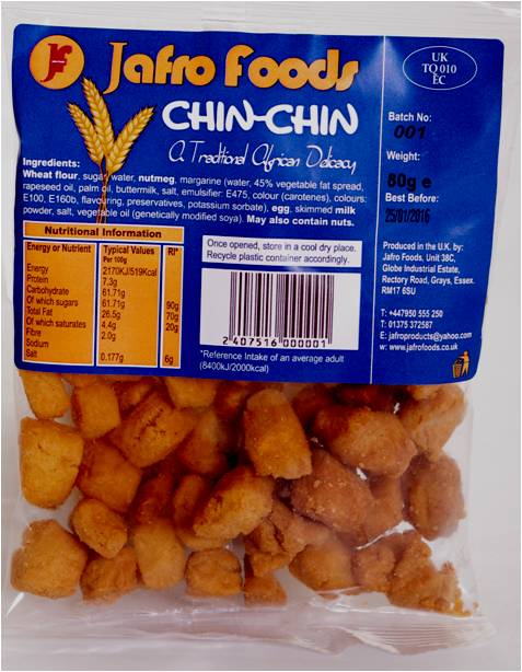 Jafro Foods - Chin Chin - 80g