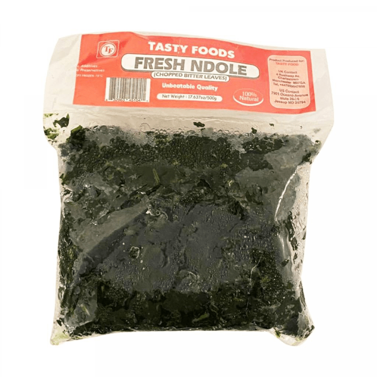 Chopped Frozen Bitter Leaves (Ndole) 500g