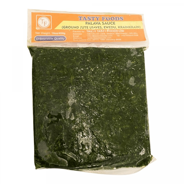 Frozen Chopped Jute leaves (Ewedu) 454g