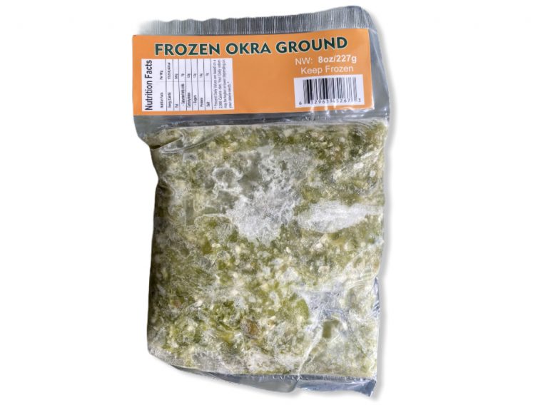 Frozen chopped Okra