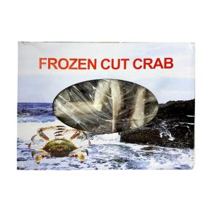 Frozen cut crab