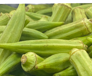 Freshly sourced Okro