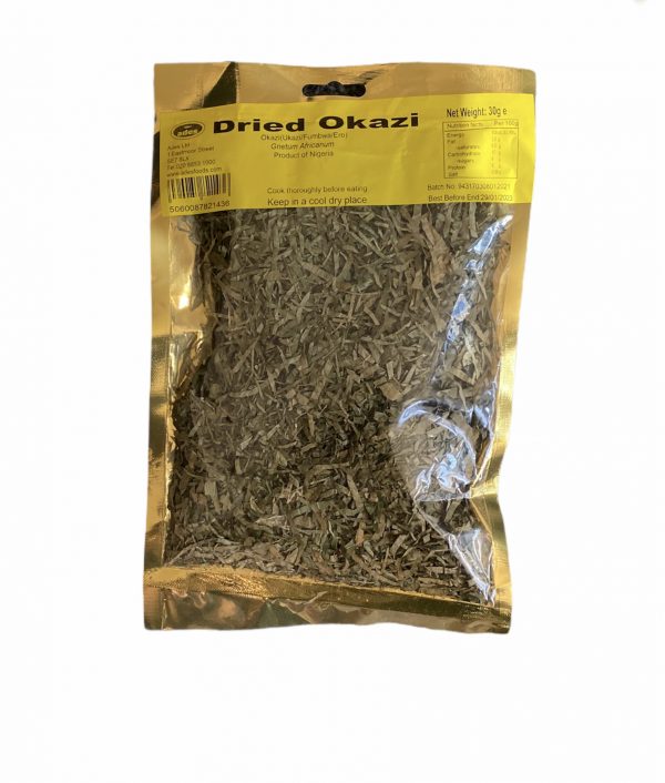 Dried Okazi leaves